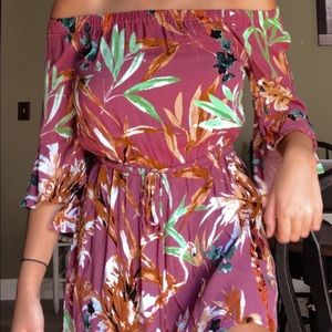 super cute express romper (ONLY WORE ONCE!!)